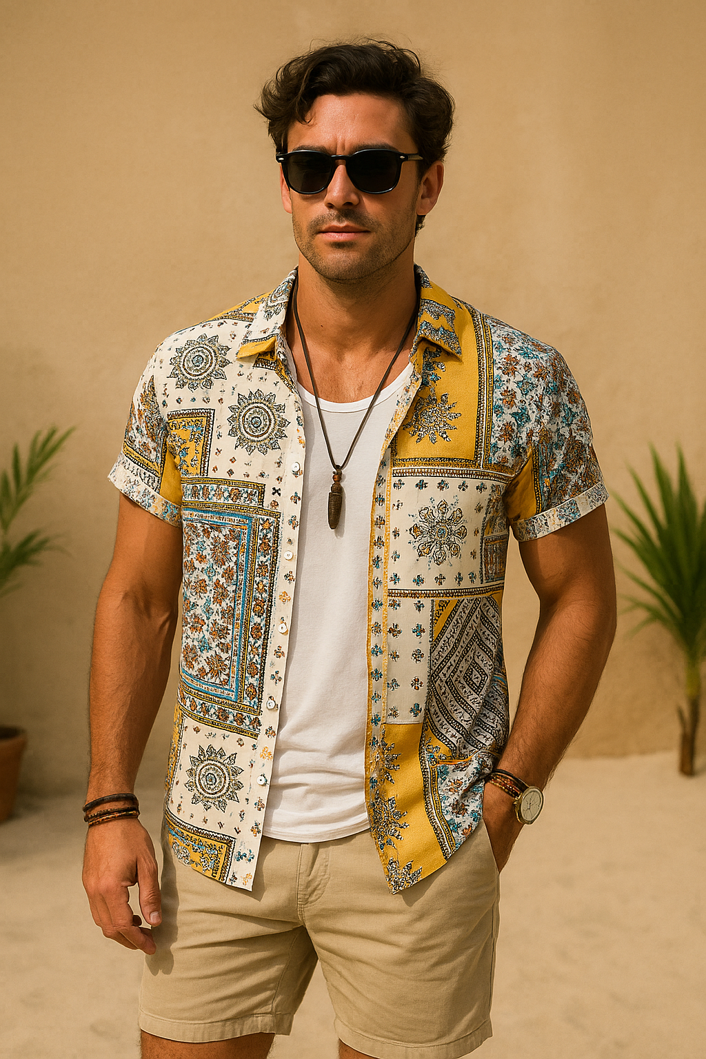 Blusa Verão Tropical