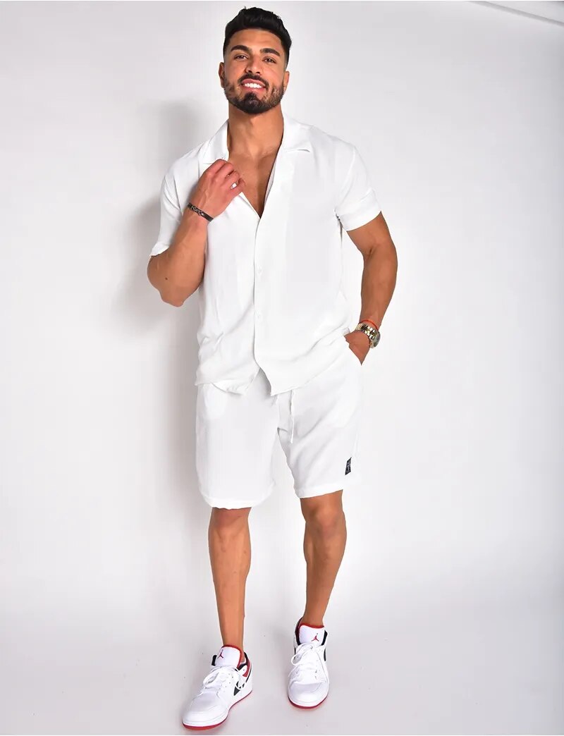 Conjunto de Linho - Beach Wear